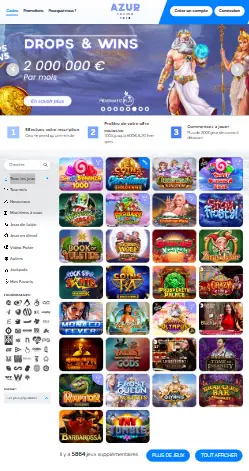 Pure Casino app and interface