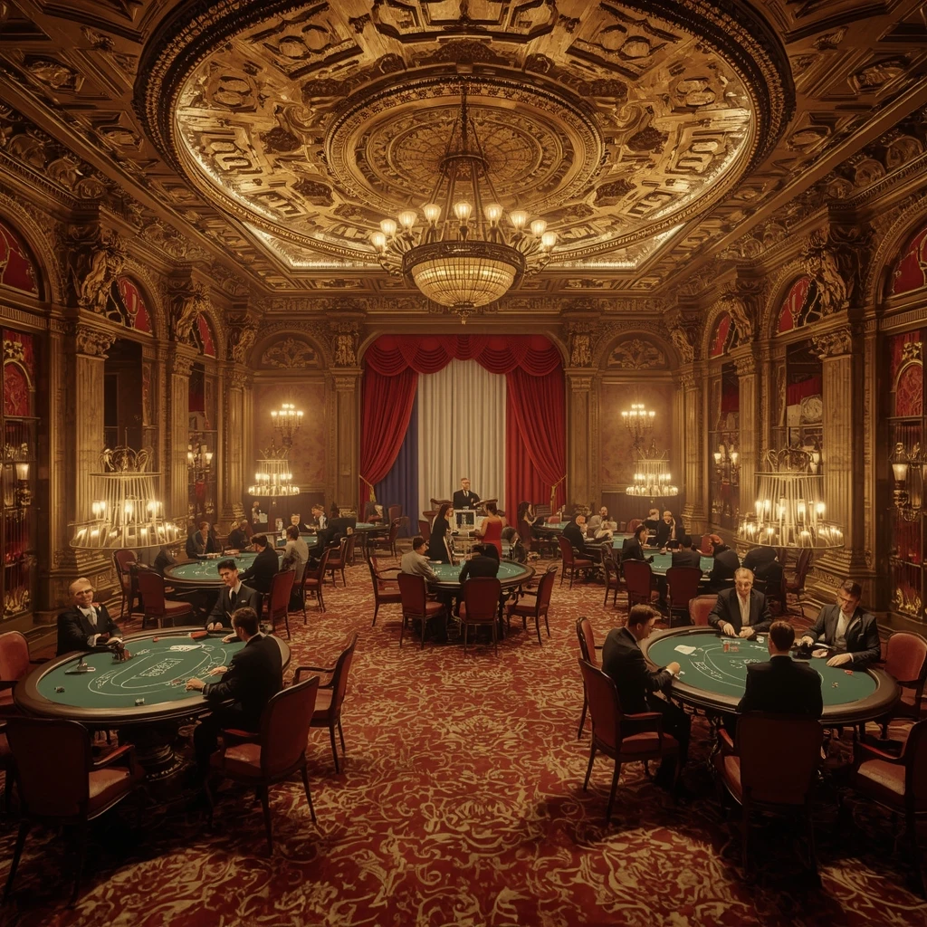 The casino and the Indian flag PURE CASINO